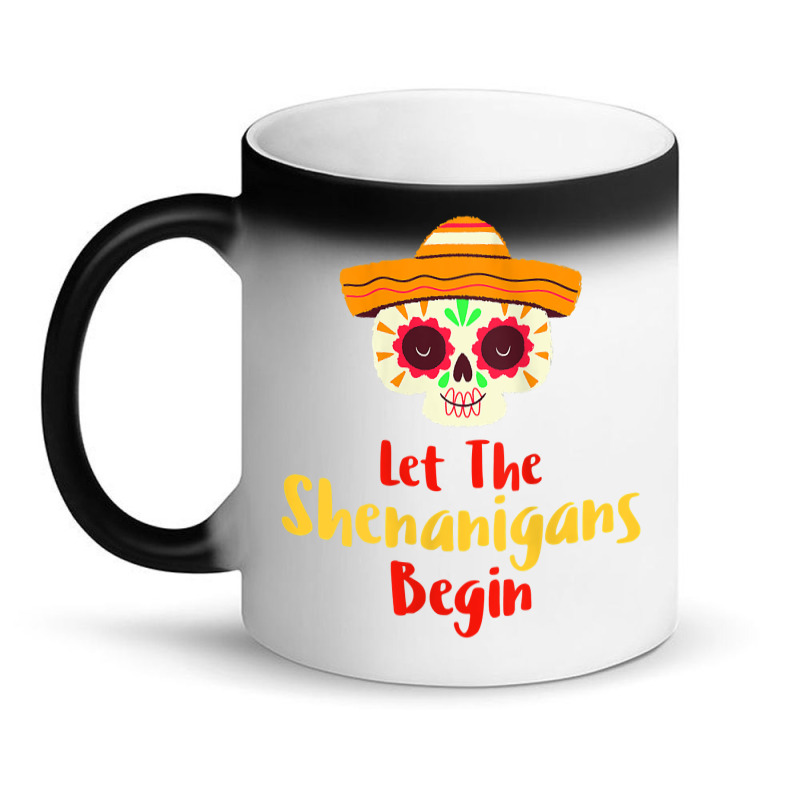 Womens Mardi Gras Outfit For Women Cute Shenanigans Day Of The Dead Ta Magic Mug | Artistshot