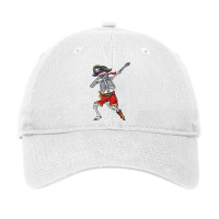 Funny Halloween  For Boys Men With Pirate Skeleton Adjustable Cap | Artistshot