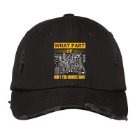 Electrical What Part Of Don't You Understand Electrician Vintage Cap | Artistshot