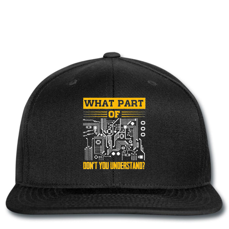 Electrical What Part Of Don't You Understand Electrician Printed hat by ISAIASSANTIAGO | Artistshot