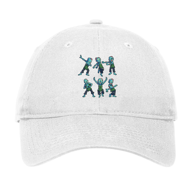 Dancing Zombie Halloween Kids Boys Girls Dabbing Zombie Adjustable Cap | Artistshot