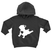 French Bulldog Yoga Pose  With Heart Of Love French Gift Toddler Hoodie | Artistshot