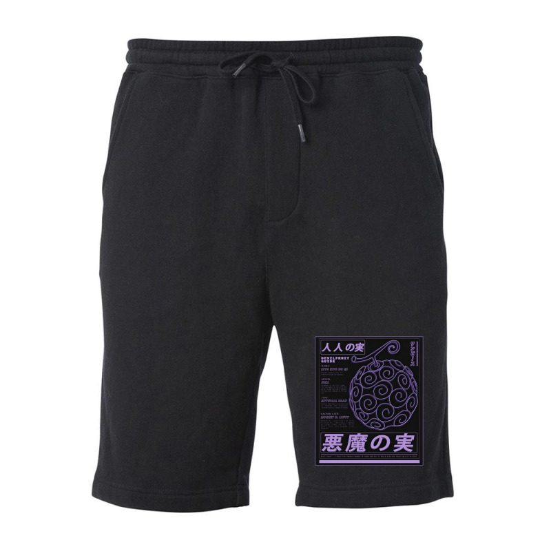 Devil Fruit Guide Fleece Short | Artistshot