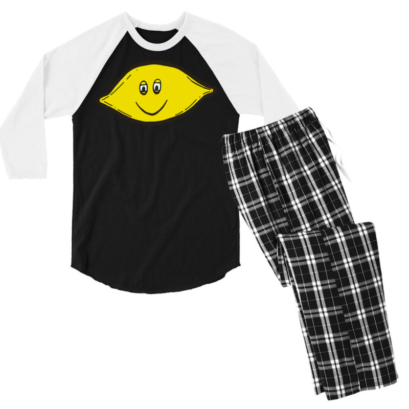 Small Dope Lemon Classic  Tumblr Men's 3/4 Sleeve Pajama Set | Artistshot