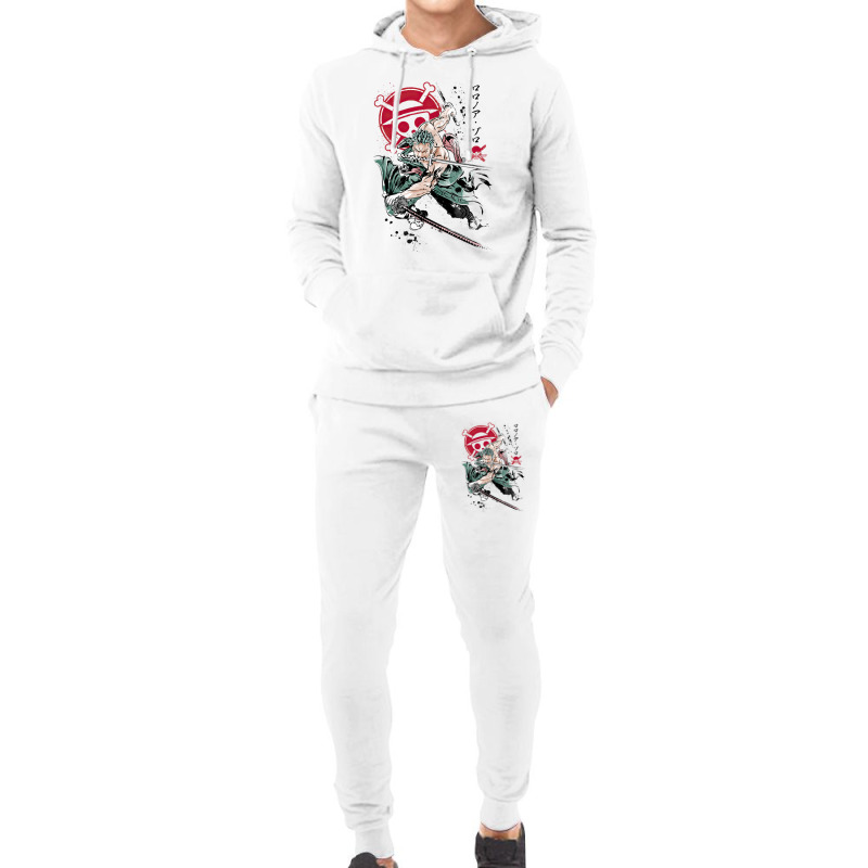 One Piece   Roronoa Hoodie & Jogger Set | Artistshot