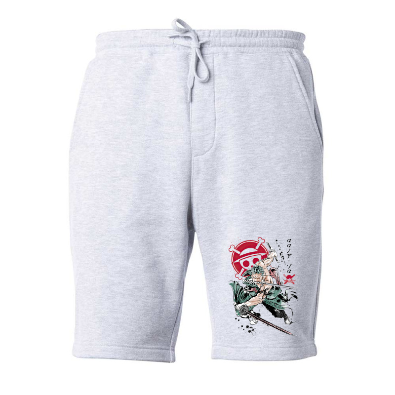 One Piece   Roronoa Fleece Short | Artistshot