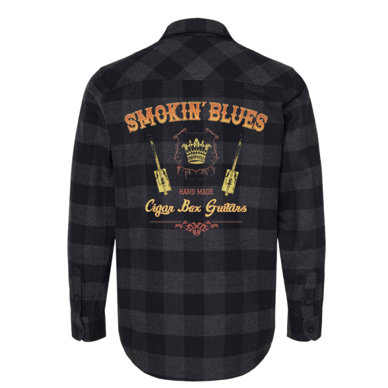 Smokin Blues Cigar Box Guitars  T Flannel Shirt | Artistshot