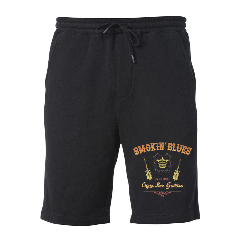 Smokin Blues Cigar Box Guitars  T Fleece Short | Artistshot