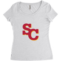 .simpson College Women's Triblend Scoop T-shirt | Artistshot