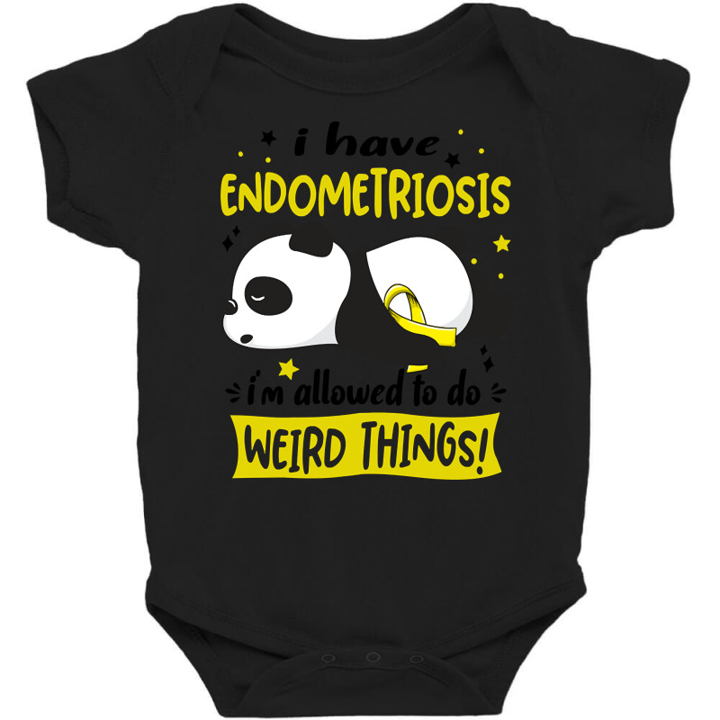 I Have Endometriosis I'm Allowed To Do Weird Things!-udie8 Baby Bodysuit by lykhongduong9enev3 | Artistshot