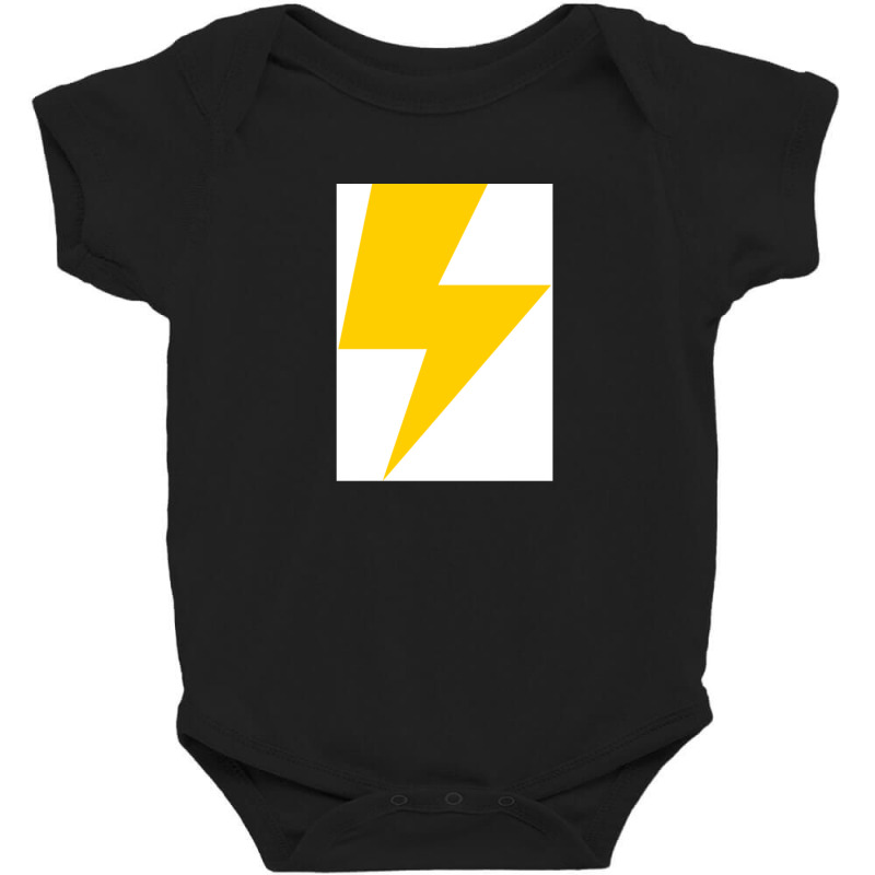 Thunder Bolt Baby Bodysuit by NicholetteJeanHastings | Artistshot