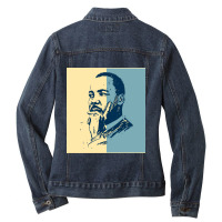 Martin Luther King Jr Ladies Denim Jacket | Artistshot