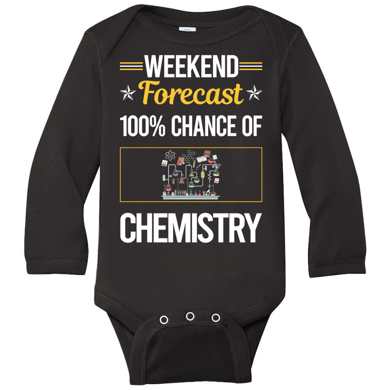 Funny Weekend Chemistry Long Sleeve Baby Bodysuit | Artistshot