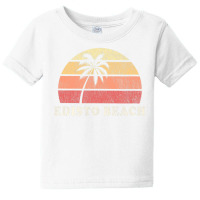 Edisto Beach Sc Vintage 70s Retro Throwback Baby Tee | Artistshot