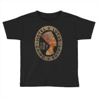 Egypt Cairo Hotel Lotus Vintage Illustration Toddler T-shirt | Artistshot