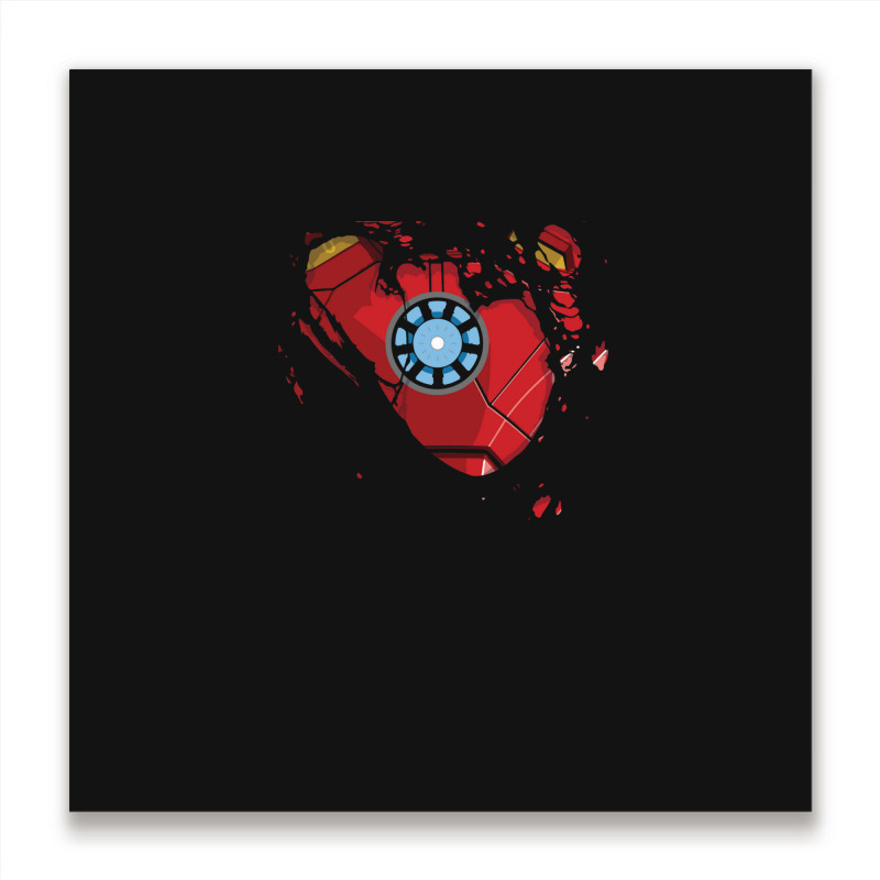 Ripped Reactor 1 Metal Print Square | Artistshot