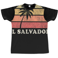 El Salvador Vintage 70s Retro Throwback Graphic T-shirt | Artistshot