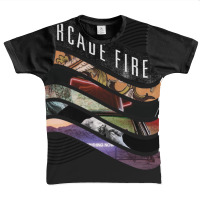 Arcade Fire - Discography Graphic Youth T-shirt | Artistshot