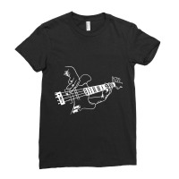 Bass Guitar Player Music Guitarist Musician Rock Ladies Fitted T-shirt | Artistshot