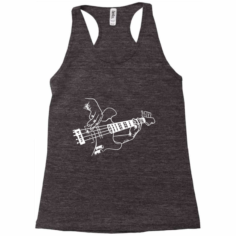 Bass Guitar Player Music Guitarist Musician Rock Racerback Tank by Rhonda | Artistshot