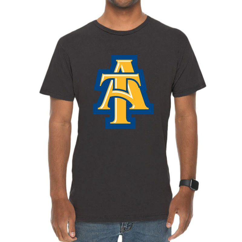 (north Carolina A&t Aggies) Vintage T-Shirt by Franksynot | Artistshot