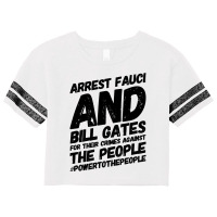 Arrest Fauci Scorecard Crop Tee | Artistshot