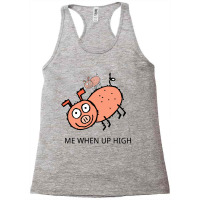 Peppa Pig Memes  Acrophobia Racerback Tank | Artistshot