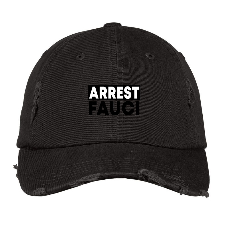 Arrest Fauci Facts Cap Vintage Cap by NICHOLASGIBSONN | Artistshot