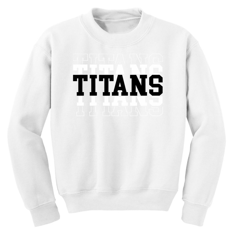 Fun Titans Fan Design Youth Sweatshirt | Artistshot