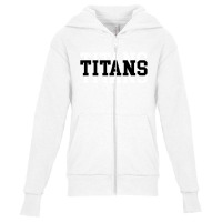 Fun Titans Fan Design Youth Zipper Hoodie | Artistshot