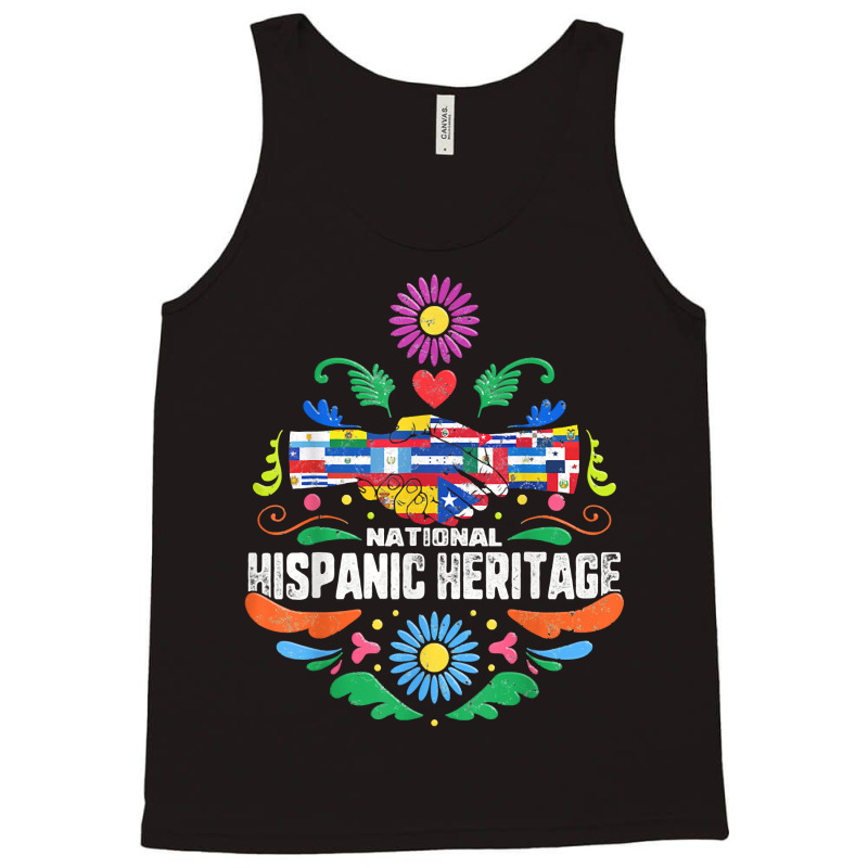 Funny Mexican American Latinos Nicaragua September 16 Gift National Hi Tank Top | Artistshot