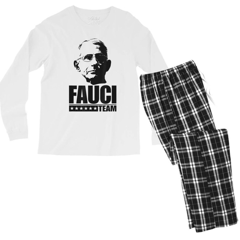 Dr Anthony Fauci Costume Men's Long Sleeve Pajama Set by NICHOLASGIBSONN | Artistshot