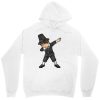 Dabbing Pilgrim Boy Happy Thanksgiving Day Gifts Kids Men Unisex Hoodie | Artistshot