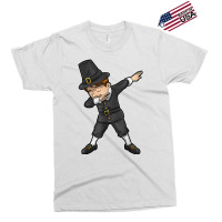 Dabbing Pilgrim Boy Happy Thanksgiving Day Gifts Kids Men Exclusive T-shirt | Artistshot