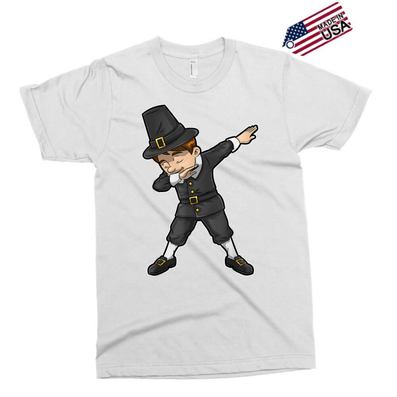 Dabbing Pilgrim Boy Happy Thanksgiving Day Gifts Kids Men Exclusive T-shirt | Artistshot