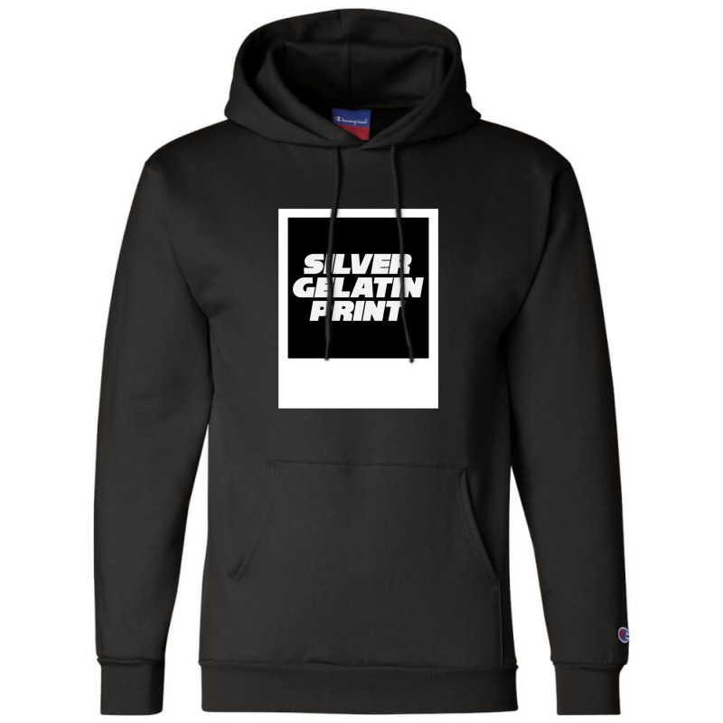 Silver Gelatin Print Champion Hoodie | Artistshot