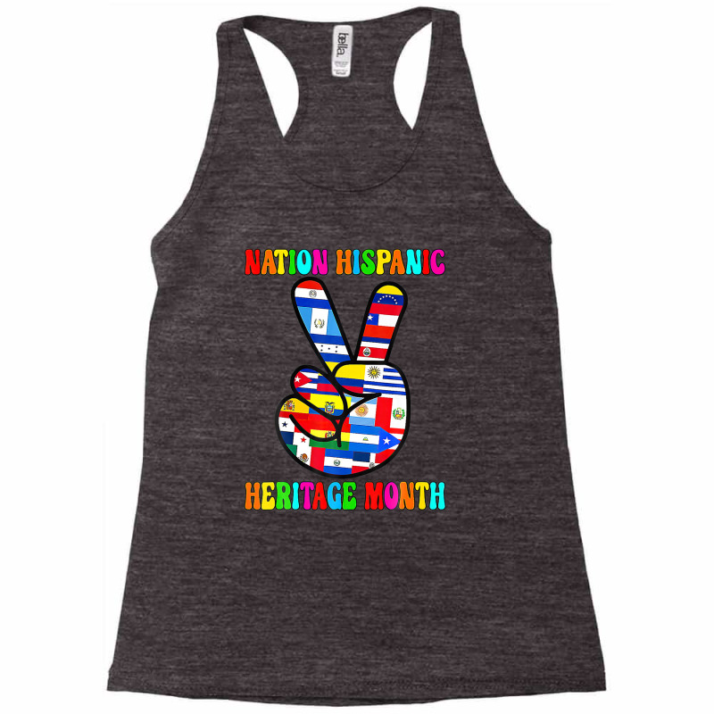 Nation Hispanic Heritage Month Christmas 2023 T Shirt Racerback Tank by krobeamoterou | Artistshot