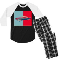 Mercury Park Lane Men's 3/4 Sleeve Pajama Set | Artistshot