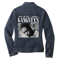 Coolio Tribute - Forever In Gangsta's Paradise Ladies Denim Jacket | Artistshot