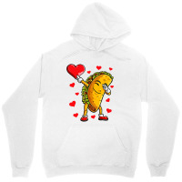 Dabbing Taco Heart Love Valentines Day Boys Kids Food Lover Unisex Hoodie | Artistshot