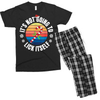 Christmas Costume It's Not Going To Lick Itself Candy Pajama T Shirt Men's T-shirt Pajama Set | Artistshot