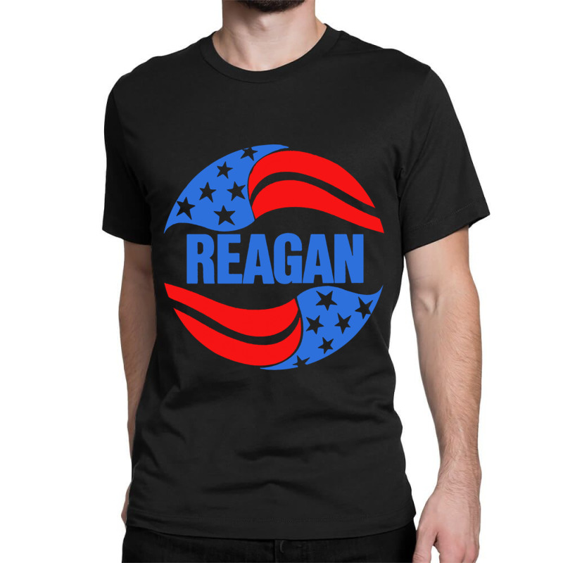 Reagan Retro Faded Style Original Design Classic T-shirt by EdieGretchen | Artistshot