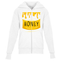 Cool Sweet Honeypot  Funny Lazy Diy Halloween Costume Gift Youth Zipper Hoodie | Artistshot