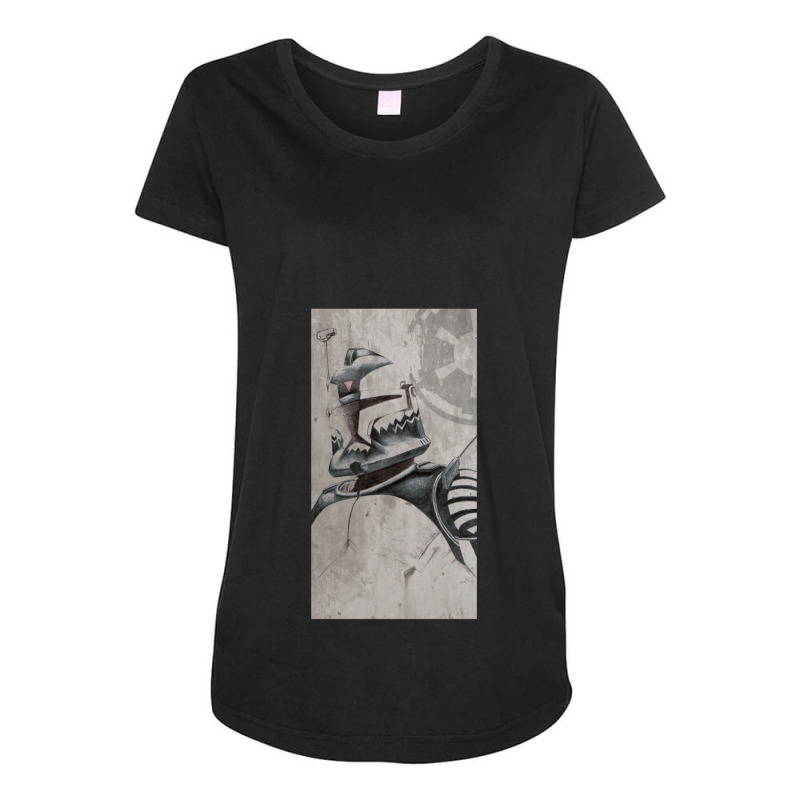 Clone Solder Maternity Scoop Neck T-shirt by GaryDustinKnutson | Artistshot