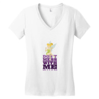 Don't Mess With The Fairies   Tinkerbell Women's V-neck T-shirt | Artistshot