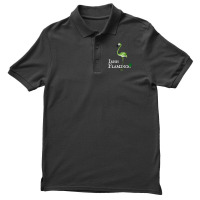 Funky Irish Flamingo Green Bird St Pattys Day Men's Polo Shirt | Artistshot