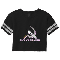 Fuck Capitalism Scorecard Crop Tee | Artistshot