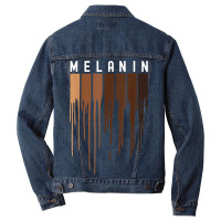 Drippin Melanin  For Women Pride - Black History Gift _010 Men Denim Jacket | Artistshot