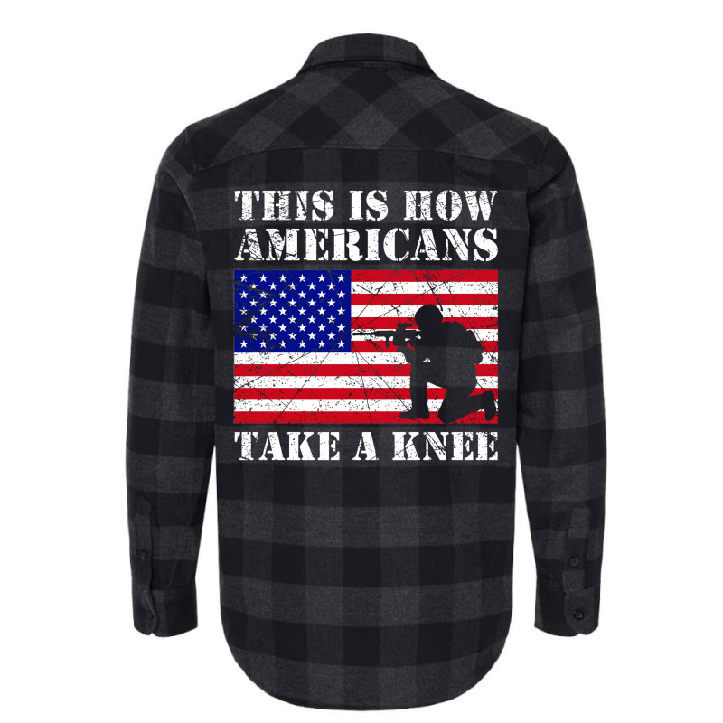 This Is How American Take A Knee For Dark Flannel Shirt | Artistshot