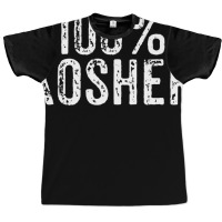 Funny 100 Kosher Chanukah Gift Graphic T-shirt | Artistshot